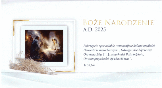Boże Narodzenie A.D. 2025